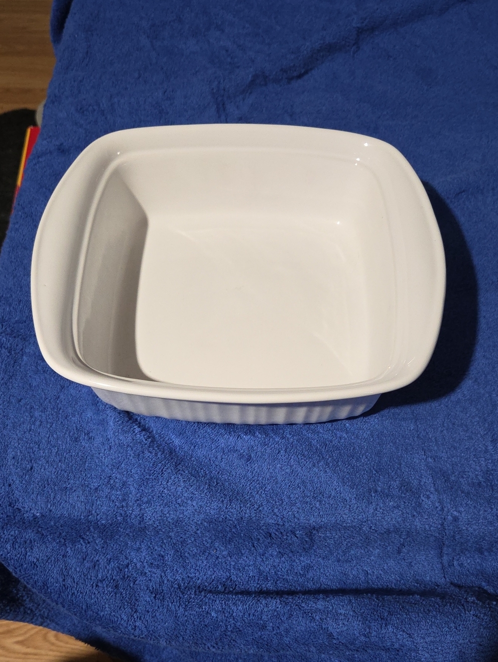 French White Corningware Stoneware